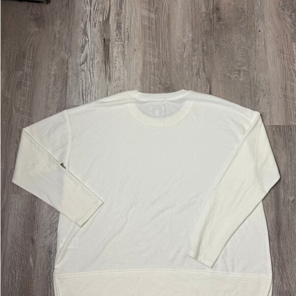 Lucky Brand Women’s Soft Cloud Crewneck Jersey Sweatshirt Size Large - Picture 4 of 9